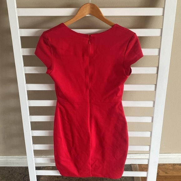 LULUS Frederica Red Square Neck Bodycon Dress Size Small - Picture 8 of 15